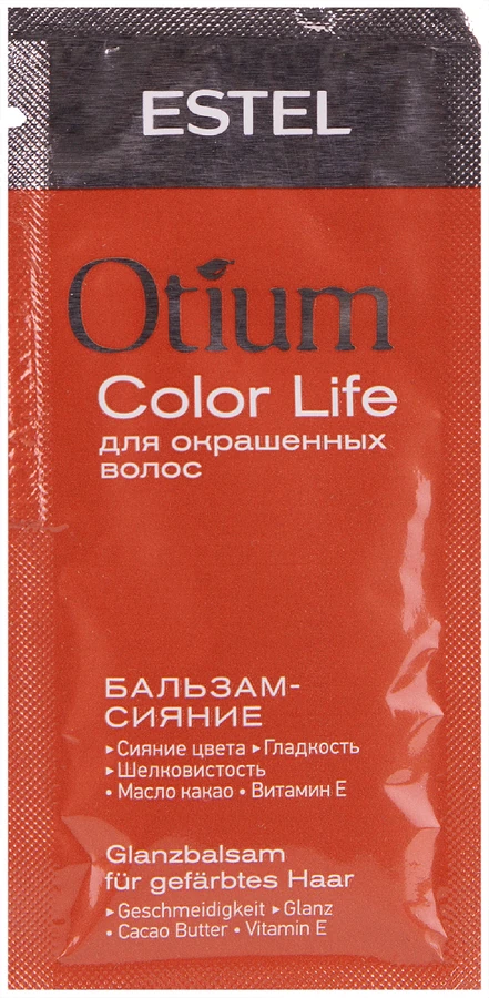 Бальзам-сяйво для фарбованого волосся Estel Professional Shine Balm for Colored Hair OTIUM COLOR LIFE 10 мл