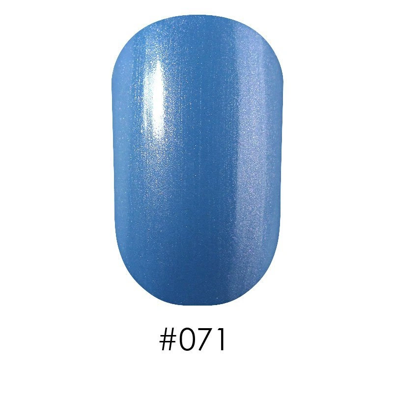 Лак Naomi Nail Lacquer 071 Naomi ніжно-блакитний, перламутр 12 мл