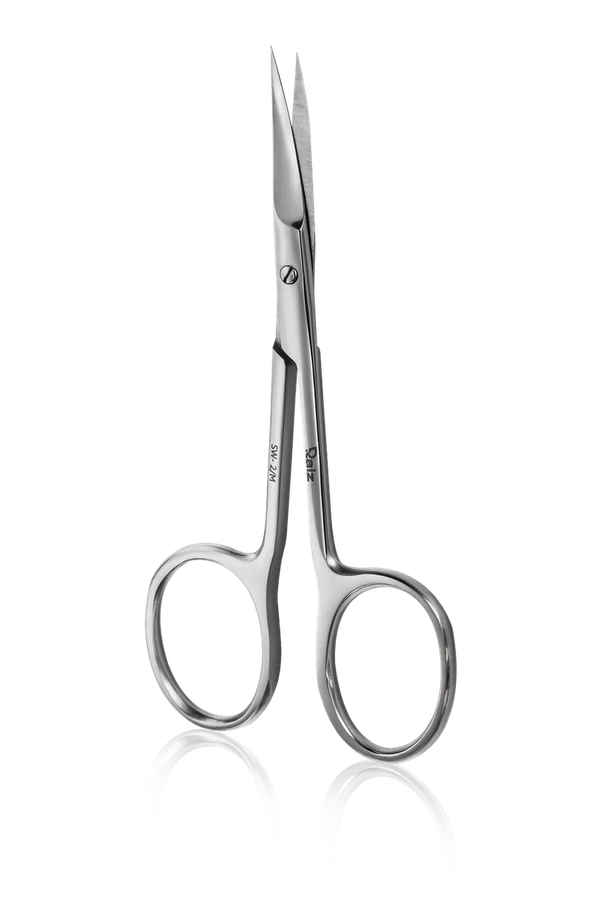 Ножиці для кутикули професійні Raiz Cuticle Scissors WORK Form 2 Size M (21 мм)
