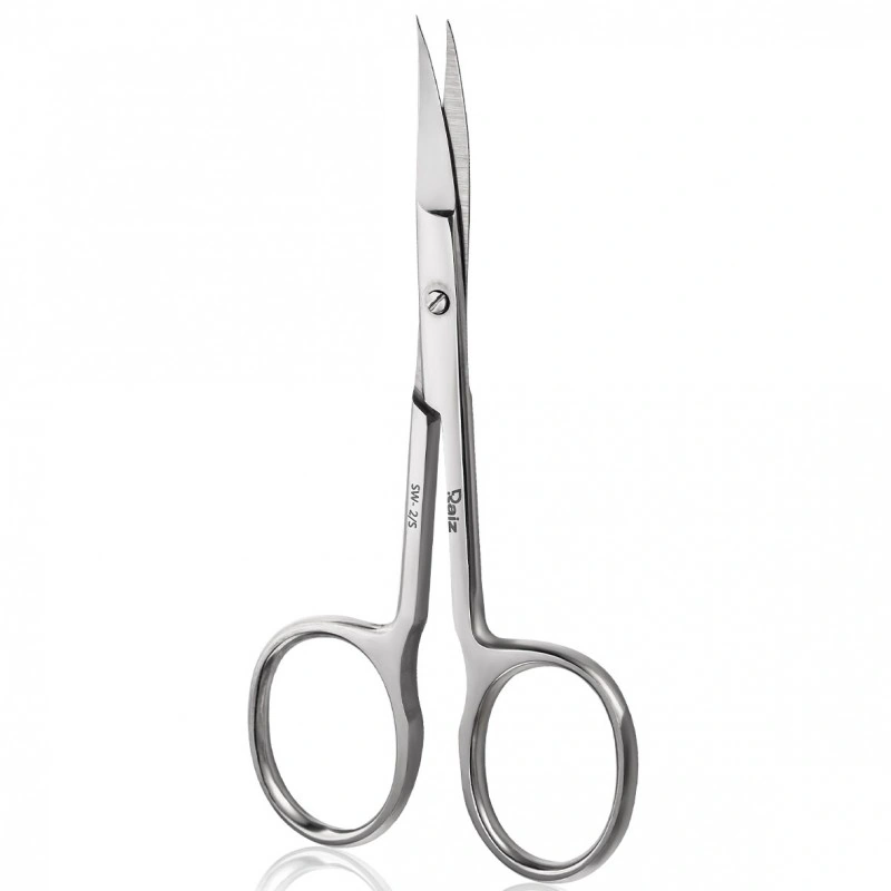 Ножиці для кутикули професійні Raiz Cuticle Scissors WORK Form 2 Size S (18 мм)
