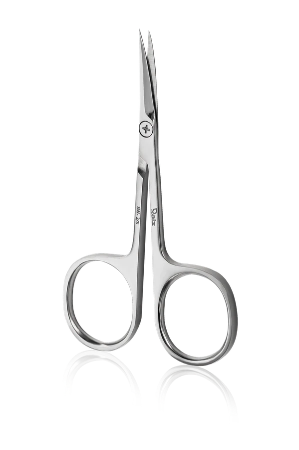 Ножиці для кутикули професійні Raiz Cuticle Scissors WORK Form 3 Size S (18 мм)