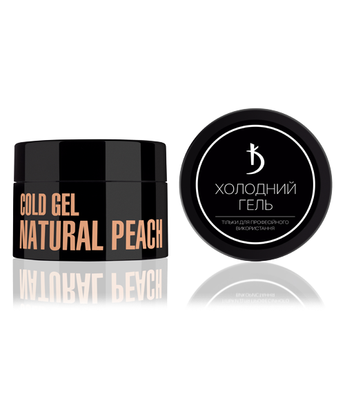 Трифазний моделюючий холодний гель Kodi Cold Gel Natural Peach натуральний з персиковим відтінком 25 мл