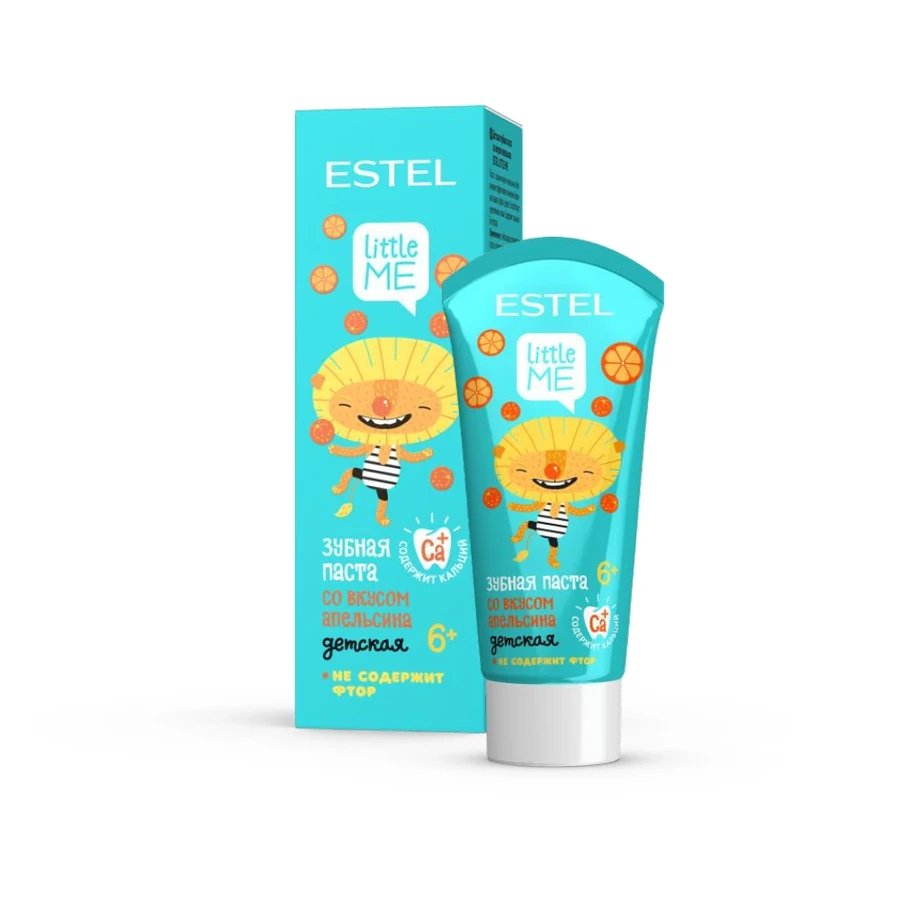 Дитяча зубна паста зі смаком апельсину Estel Professional LITTLE ME Children`s Toothpaste with Orange Flavor 60 мл