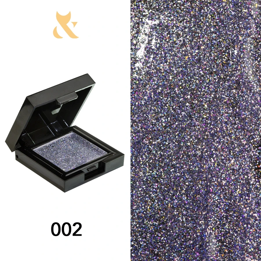 Кремоподібний гель-лак FOX Mystic Gel 002 фіолетовий з блискітками 5 мл