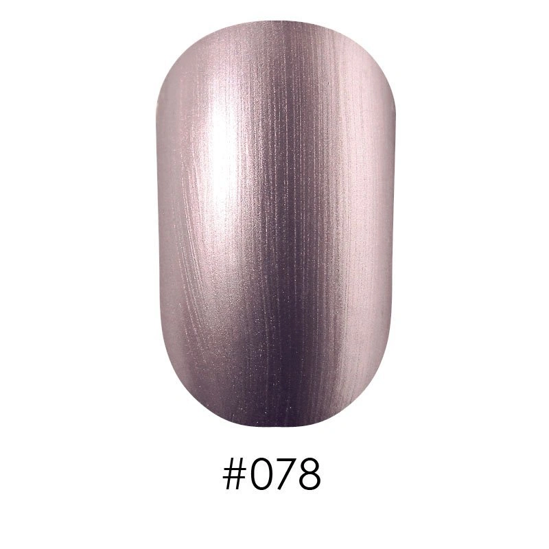 Лак Naomi Nail Lacquer 078 Naomi металевий персиково-мідний, перламутр 12 мл