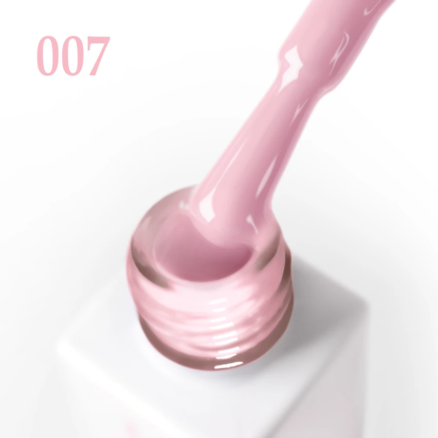 Гель-лак JOIA Vegan 007 рожевий, емаль 6 мл