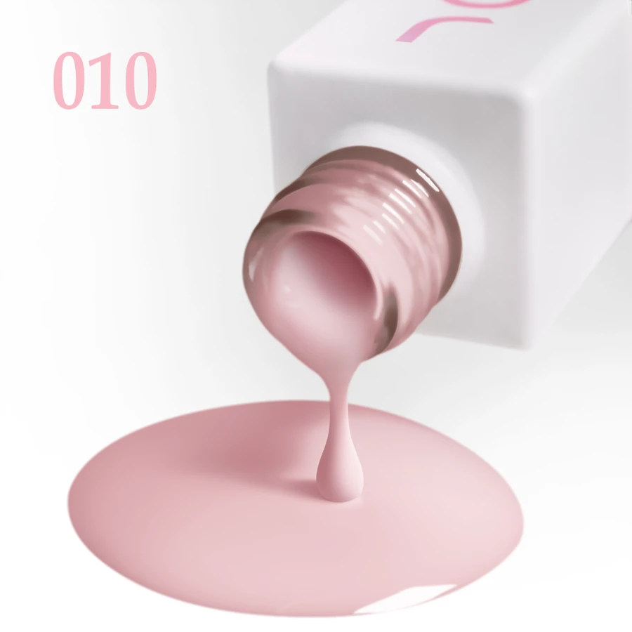 Гель-лак JOIA Vegan 010 пастельний рожевий, емаль 6 мл