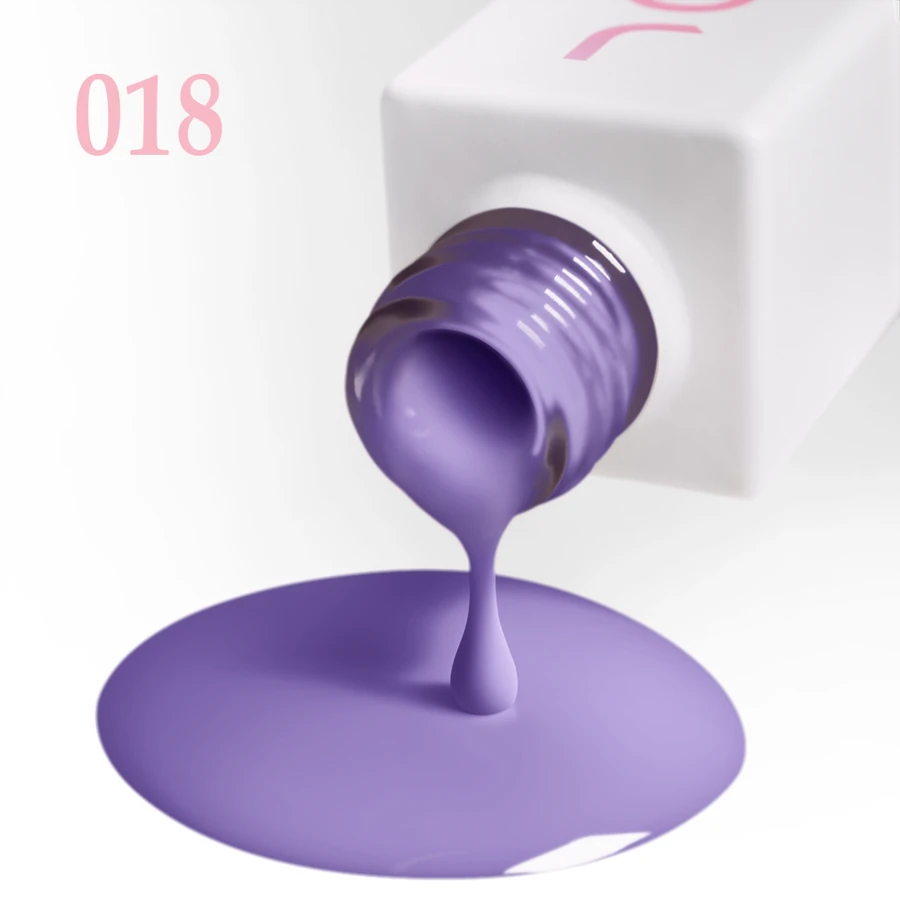 Гель-лак JOIA Vegan 018 баклажан, емаль 6 мл