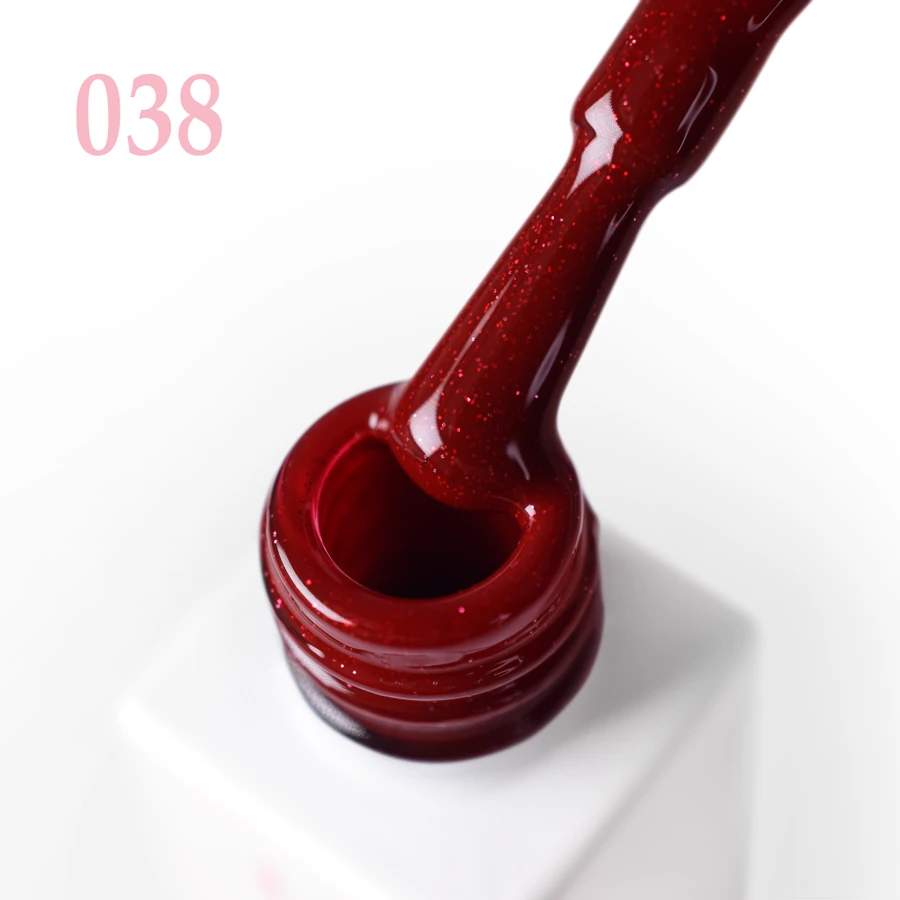 Гель-лак JOIA Vegan 038 вишневий, емаль 6 мл