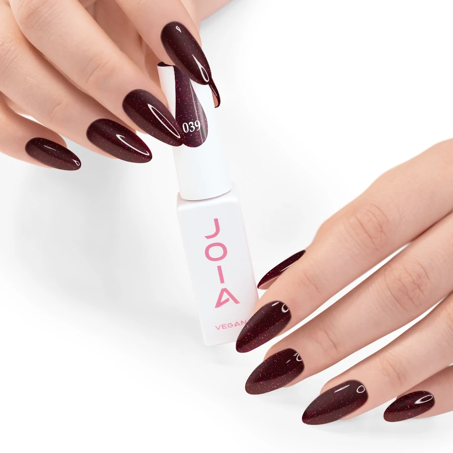 Гель-лак JOIA Vegan 039 коричневий, емаль 6 мл