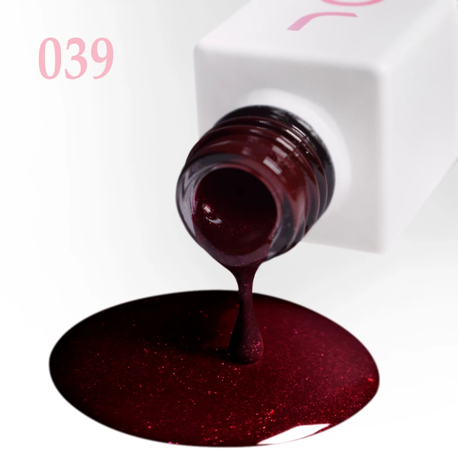 Гель-лак JOIA Vegan 039 коричневий, емаль 6 мл