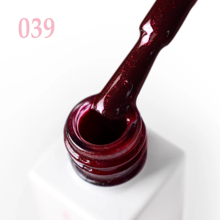 Гель-лак JOIA Vegan 039 коричневий, емаль 6 мл