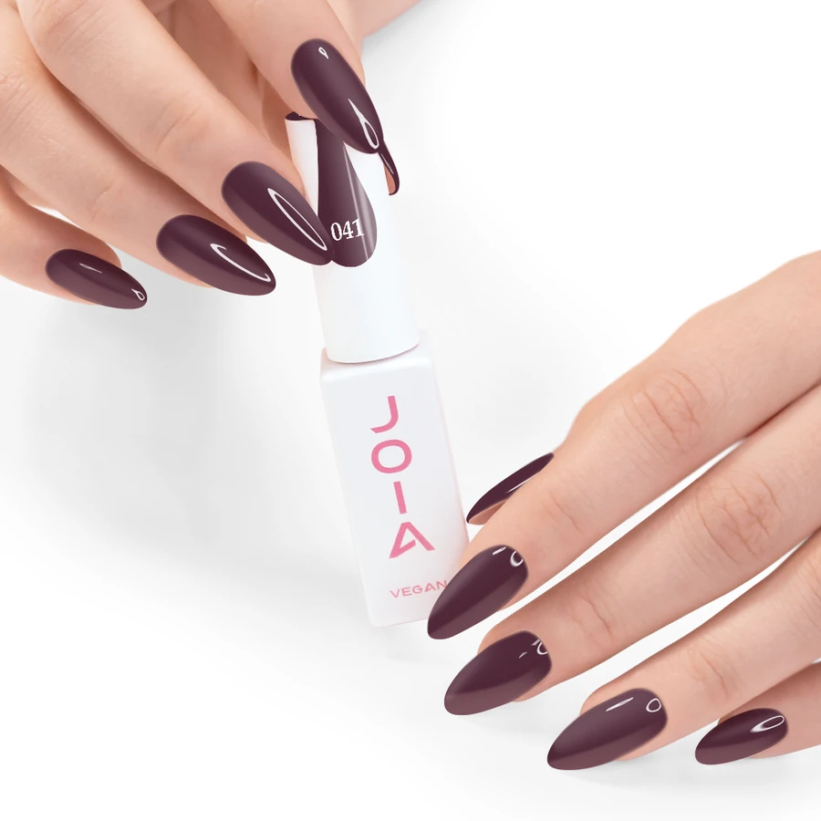 Гель-лак JOIA Vegan 041 стигла вишня, емаль 6 мл