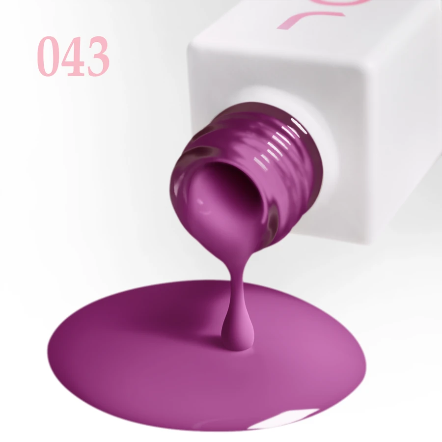 Гель-лак JOIA Vegan 043 фуксія, емаль 6 мл