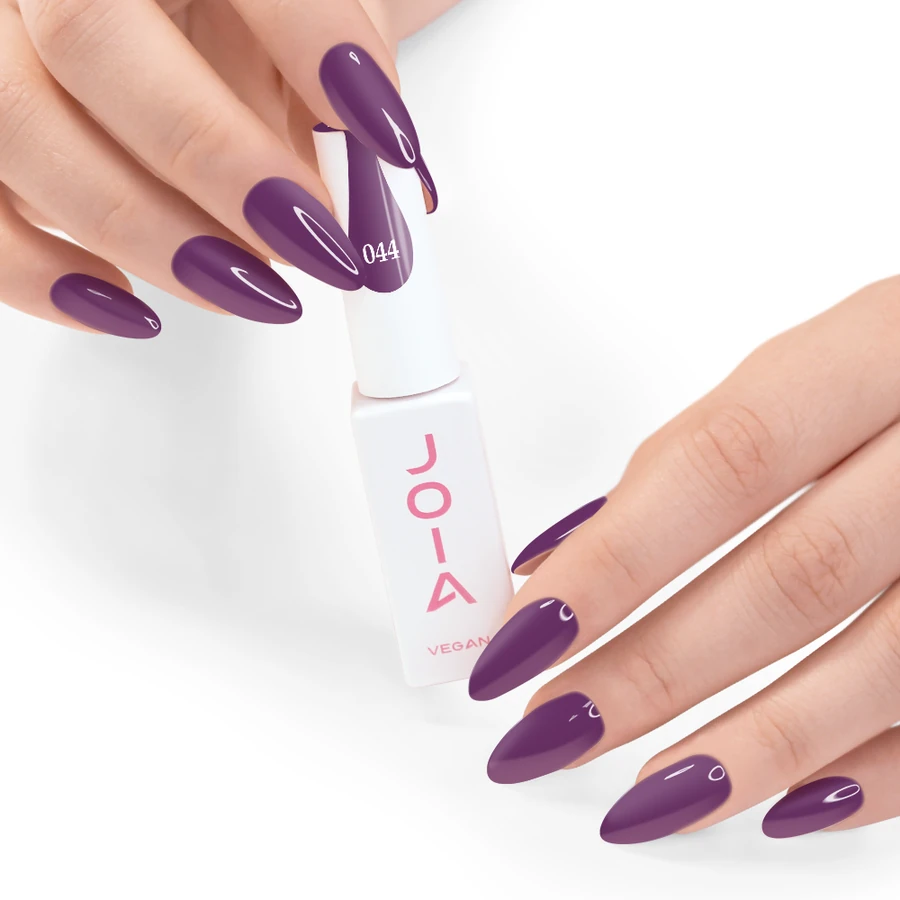 Гель-лак JOIA Vegan 044 сливовий, емаль 6 мл
