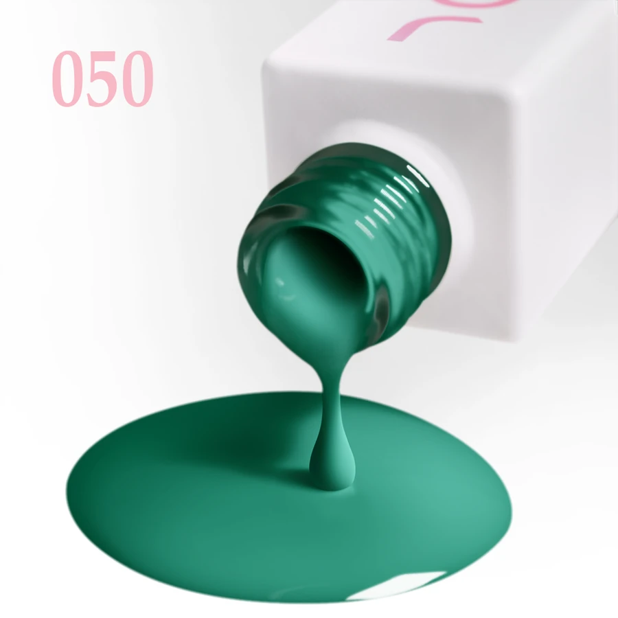 Гель-лак JOIA Vegan 050 насичений зелений, емаль 6 мл