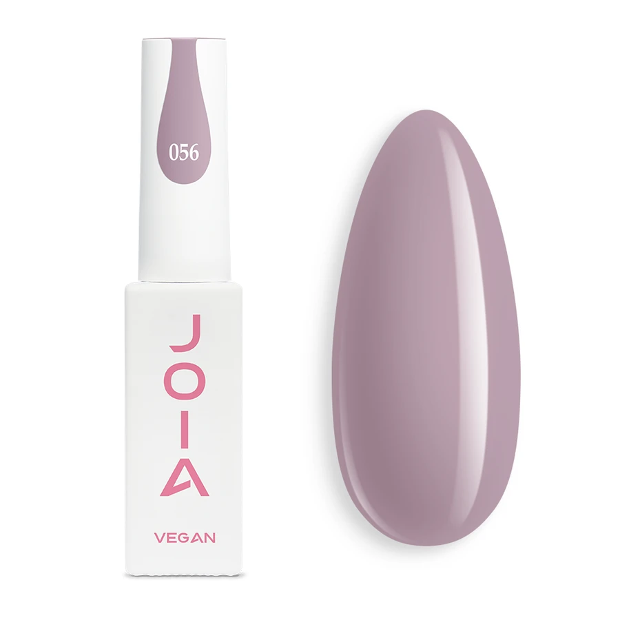 Гель-лак JOIA Vegan 056 сіро-ліловий, емаль 6 мл