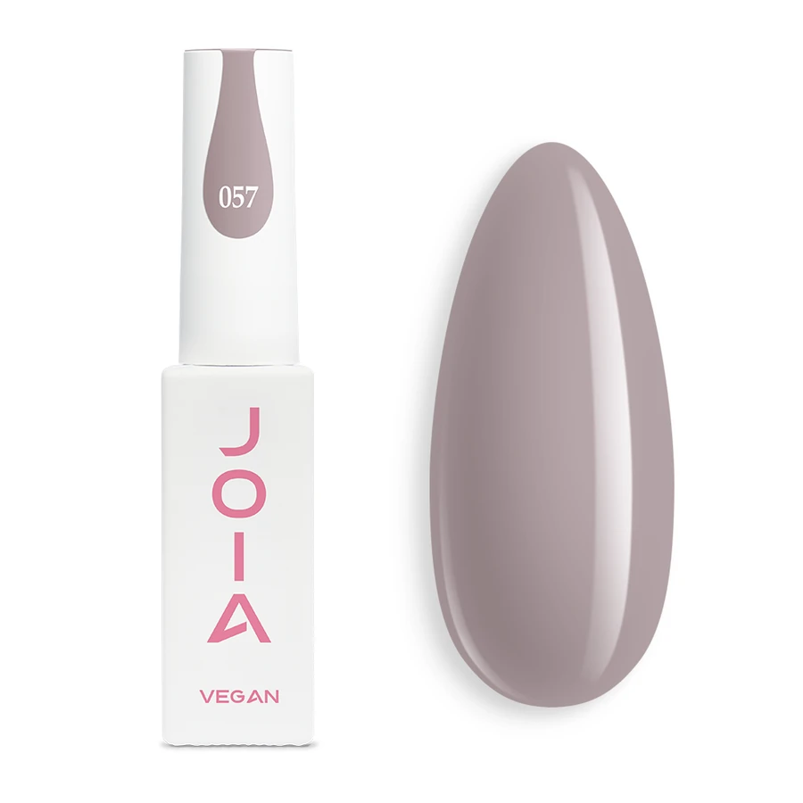 Гель-лак JOIA Vegan 057 холодний беж, емаль 6 мл