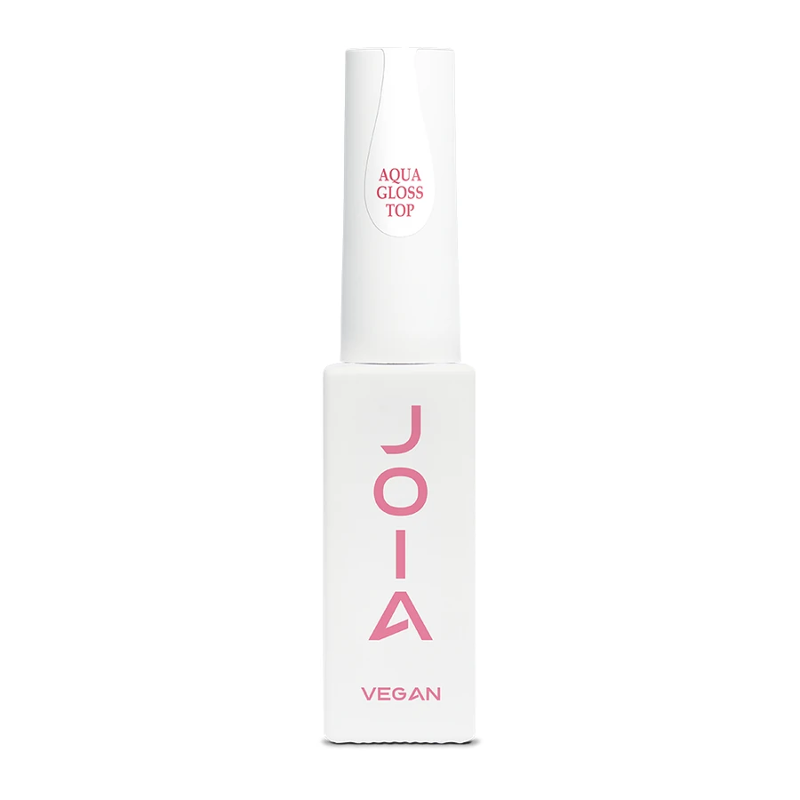 Топ для гель-лаку, ефект мокрого глянцю JOIA Vegan Aqua Gloss Top без липкого шару 8 мл