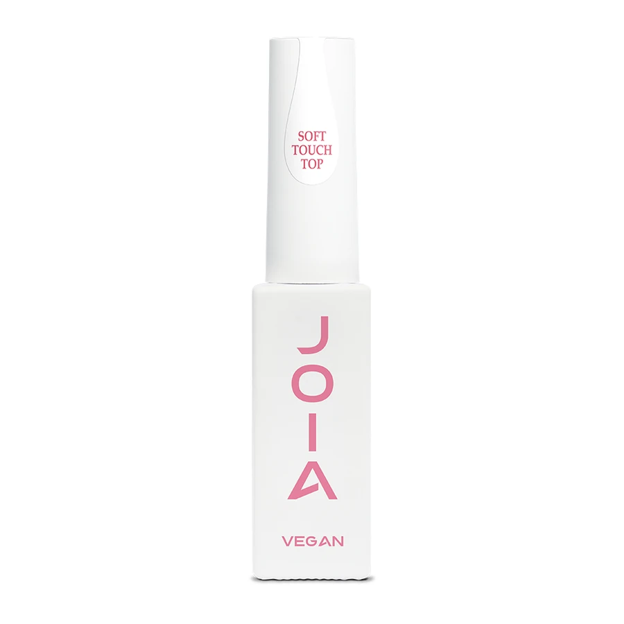 Матовий топ для гель-лаку JOIA Vegan Soft Touch Top Matte без липкого шару 8 мл