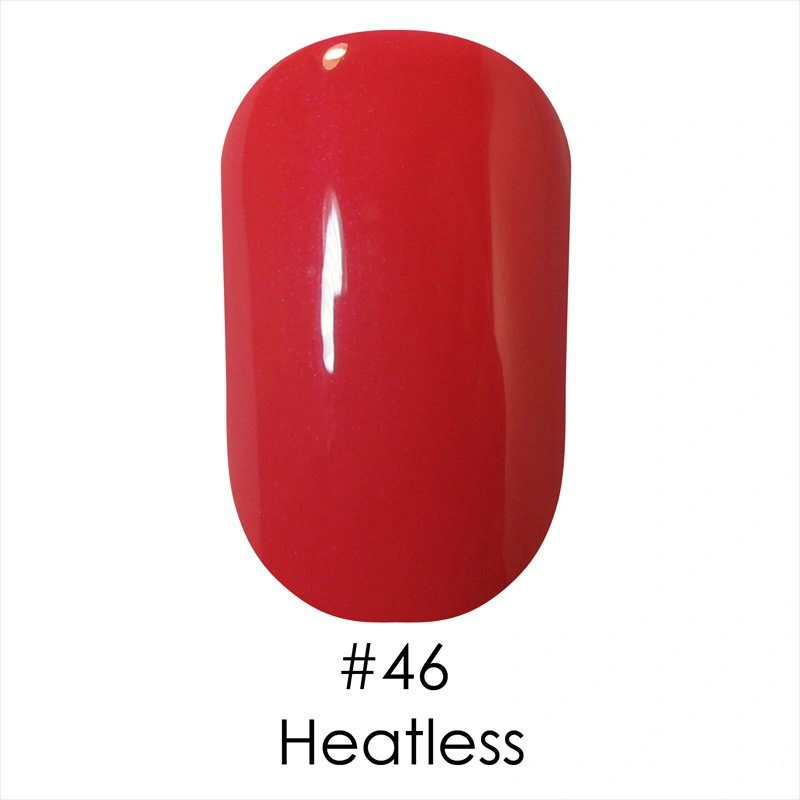Гель лак Naomi Gel Polish №46 Heatless ніжний рожево-малиновий 12 мл
