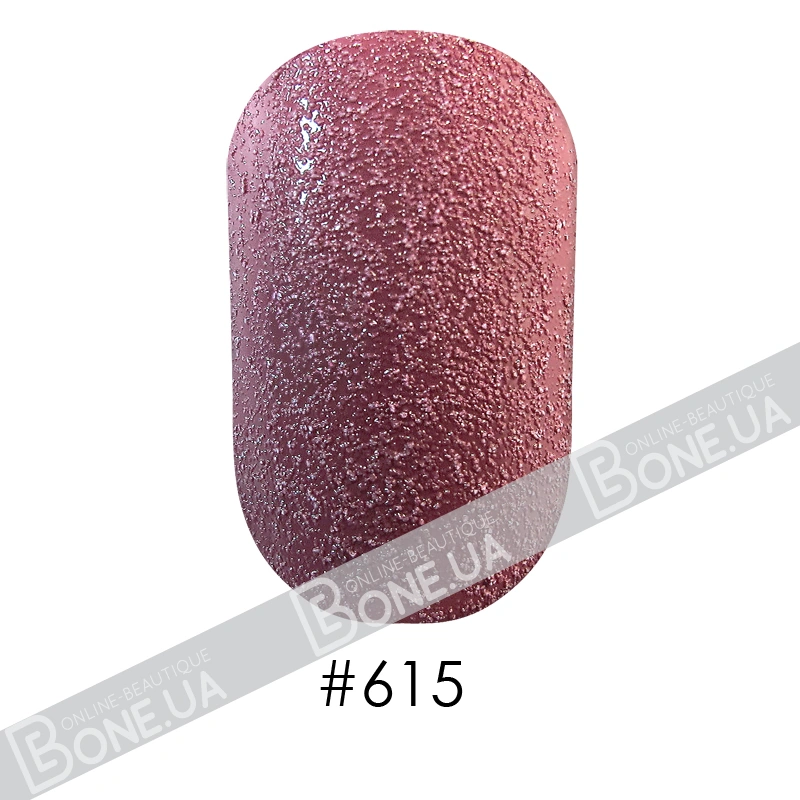 Лак Naomi Nail Lacquer 615 Naomi матовий кремово-малиновий, текстурний 12 мл