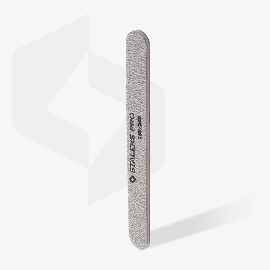Пилка для натуральних та штучних нігтів Staleks Pro SMART 180/240 грит (NFB-21/2) 1 шт