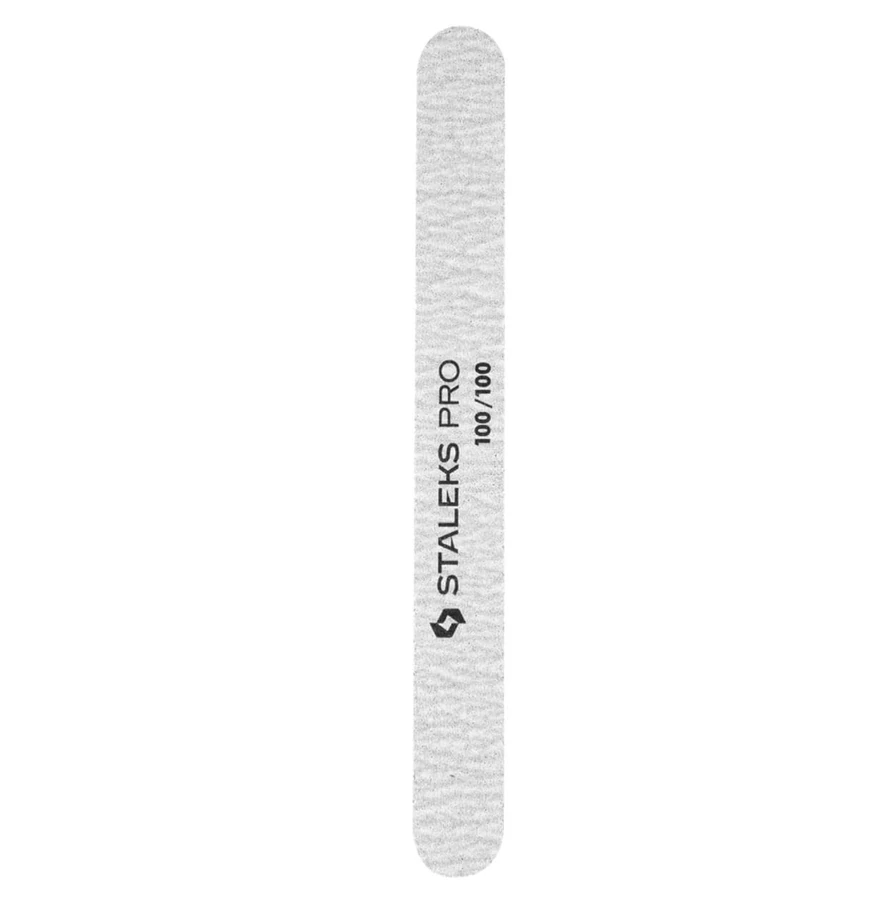 Пилка для штучних нігтів Staleks Pro SMART 100/100 грит (NFB-21/4) 1 шт