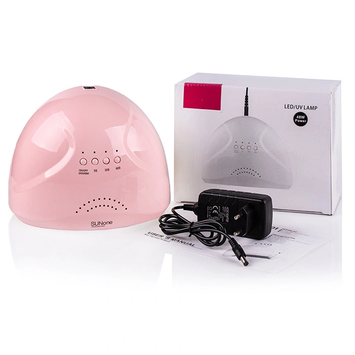 LED/UV лампа 2в1 SUNUV LED+UV SUN ONE PASTEL PINK 48W
