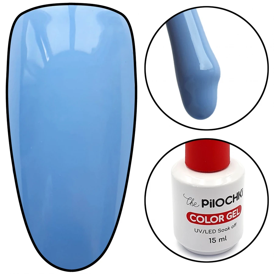 Гель-лак ThePilochki Gel Polish №632 міське небо, емаль 15 мл