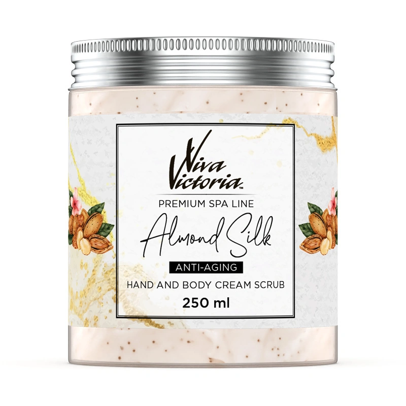 Viva Victoria Anti-Aging Hand and Body Cream Scrub Almond Silk 250 мл