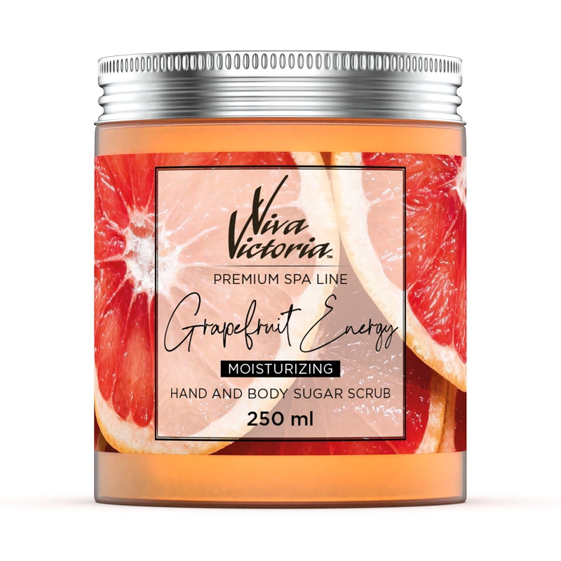 Viva Victoria Moisturizing Hand and Body Sugar Scrub Grapefruit Energy 250 мл