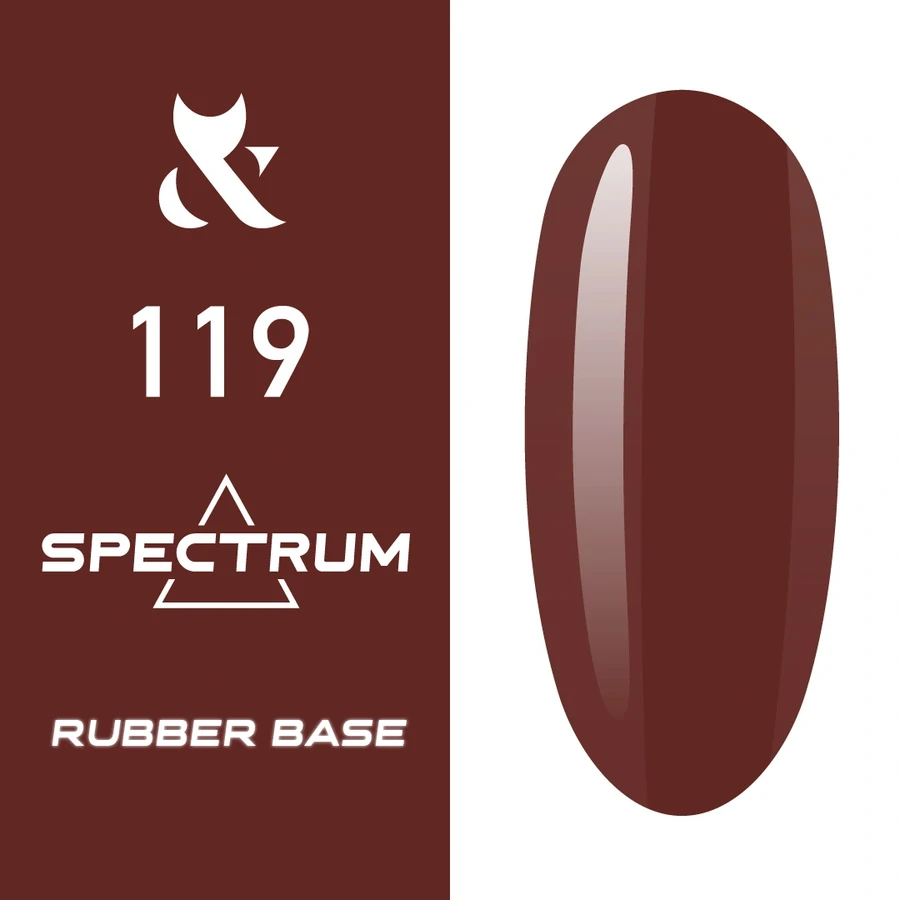 Кольорова каучукова база FOX Spectrum Rubber Base 119 гнила вишня, емаль 14 мл