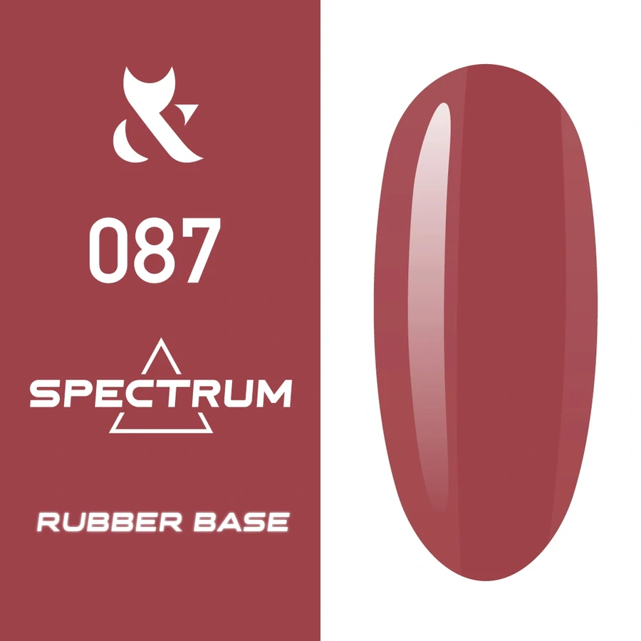 Кольорова каучукова база FOX Spectrum Rubber Base 087 гнила вишня, емаль 14 мл