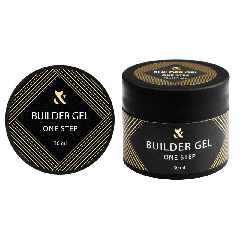 Гель для моделювання однофазний FOX Builder Gel One Step Clear прозорий 30 мл