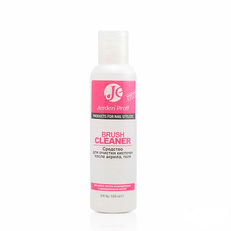 Рідина для очищення пензлів після акрилу та гелю Jerden-Proff Brush Cleaner 150 мл