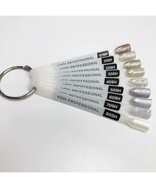 Палітра відтінків гель-лаків колекції Shine Kodi Gel Polish Pallete Shine Collection