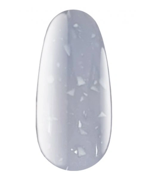Камуфлююче базове покриття Kodi Cover Base Gel Flake 05 димчасто-сизий , з металізованими срібними пластівцями 7 мл