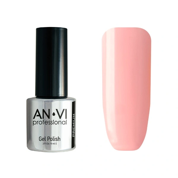 Гель-лак ANVI №053 First Inspiration світло-рожевий, емаль 9 мл