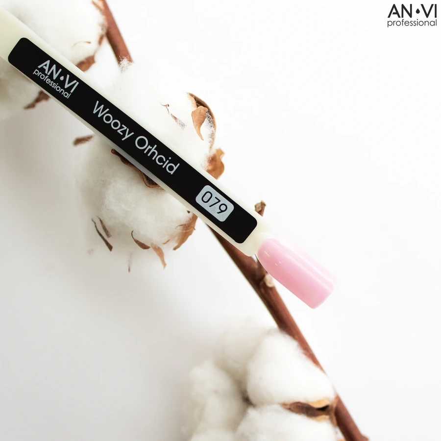 Гель-лак ANVI №079 Woozy Orchid лилово-рожевий, з мікроблиском 9 мл