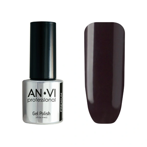 Гель-лак ANVI №081 Marlot Treasure коричневий, емаль 9 мл