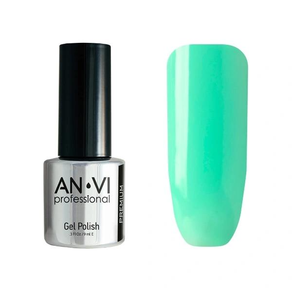 Гель-лак ANVI №106 Tropical Dream бірюзовий, емаль 9 мл