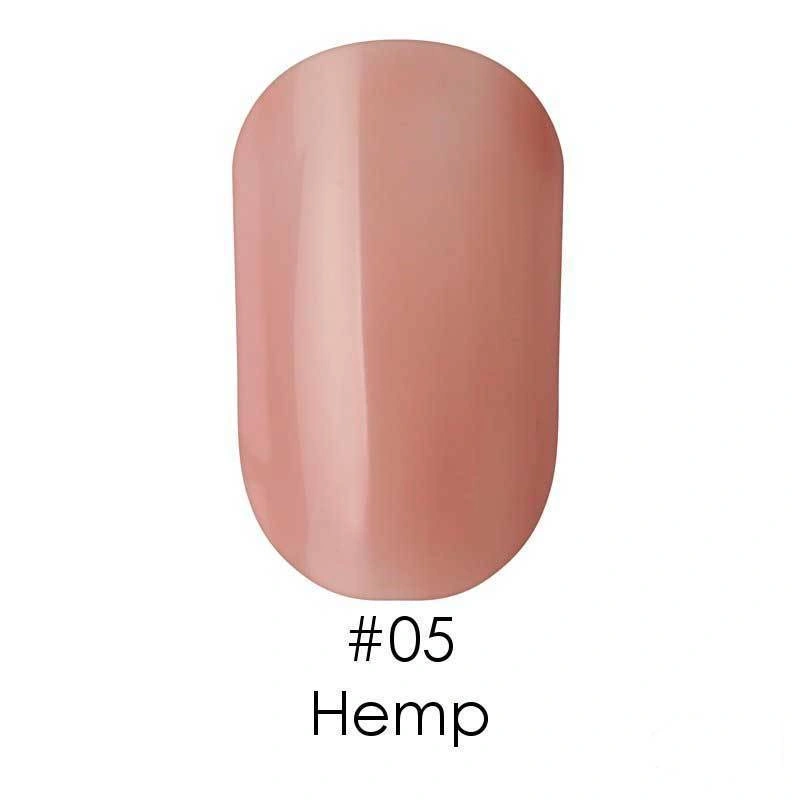 Гель лак Naomi Gel Polish №05 Hemp натуральний бежевий 6 мл
