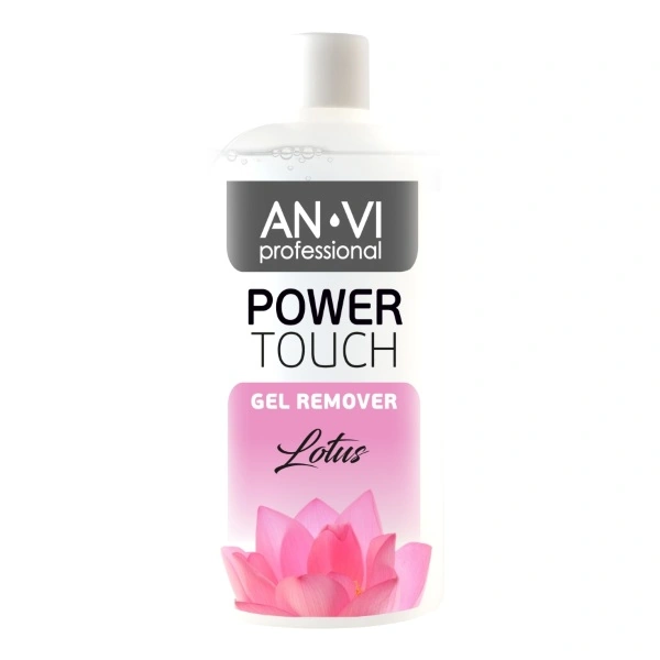 Засіб для зняття гель-лаку та акрилу ANVI Gel Remover LOTUS лотос 500 мл