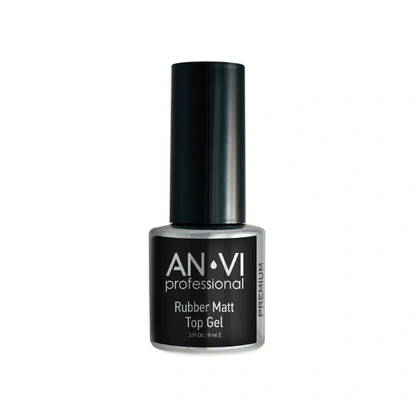 Закріплювач матовий для гель-лаку ANVI Rubber Matt Top Gel 9 мл