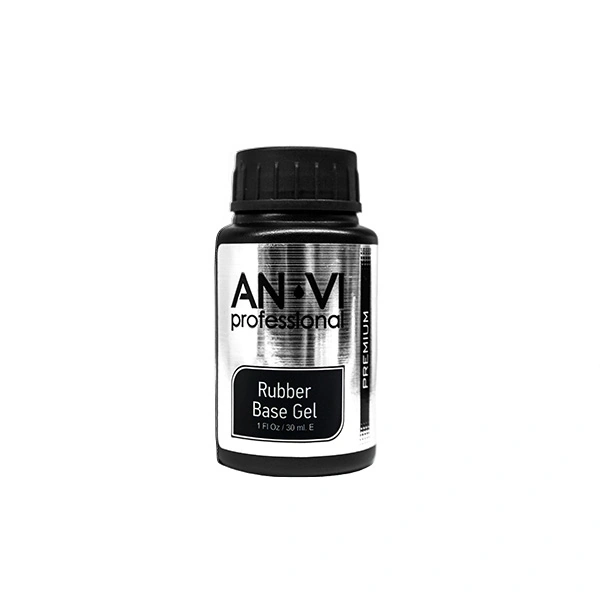 Каучукове базове покриття для гель-лаку ANVI Rubber Base Gel 30 мл