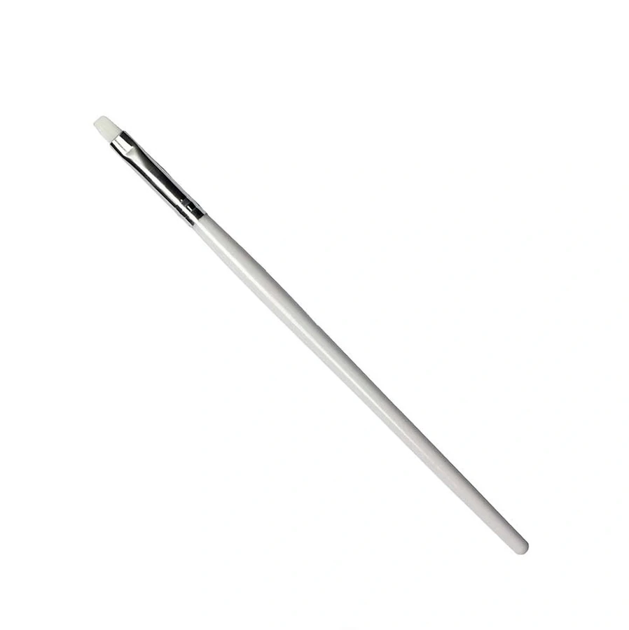 Пензель манікюрний для гелю ANVI Manicure Brush №6-1Т6 White білий