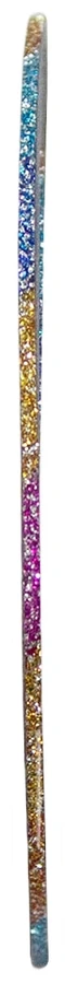 Стрічка для дизайну ANVI Holographic Nail Strips (Rainbow Sparkles) різнобарвна з блискітками 1 мм