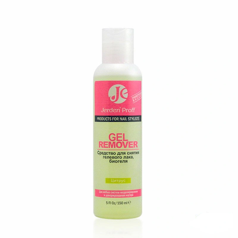 Рідина для зняття гель лаку, біогеля Цитрус Jerden-Proff Citrus Gel Remover 150 мл