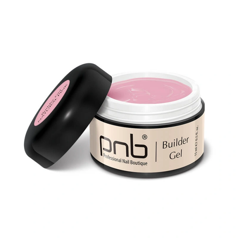 Моделюючий гель PNB UV/LED Builder Gel Natural Pink натуральний рожевий 15 мл